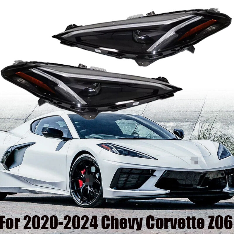 for Chevrolet for Corvette Z06 C8 for Corvette Passenger/Driver Side Headlight Assembly