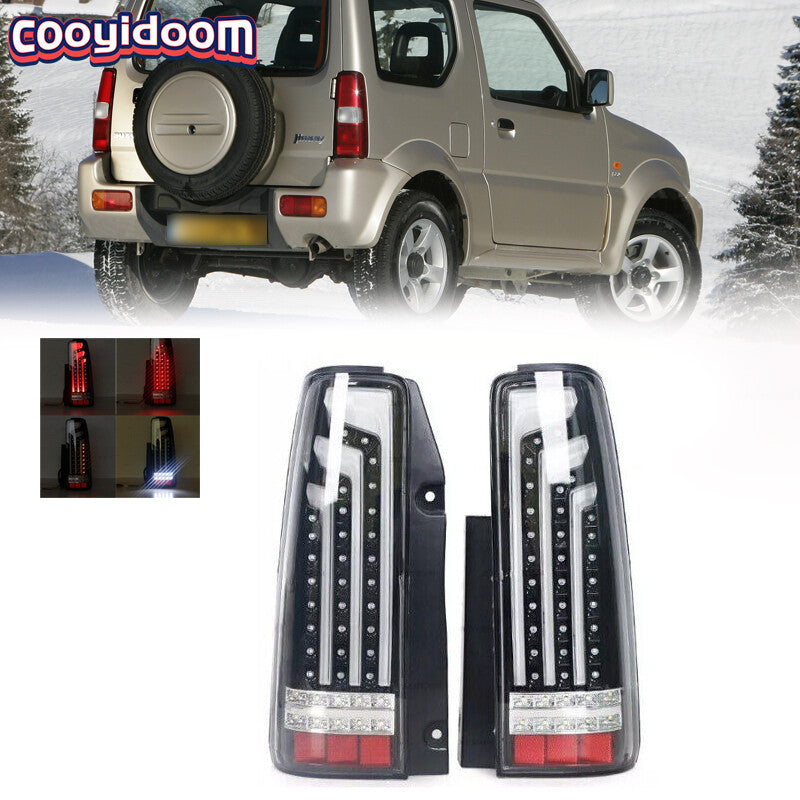 2pcs LED Tail Light Rear Brake Lamp for SUZUKI for JIMNY SN413 HARD TOP 1998-2017