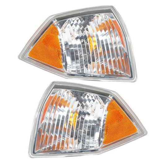 2-piece front marker signal flashing angle parking light kit for 07-10 for Jeep Compass