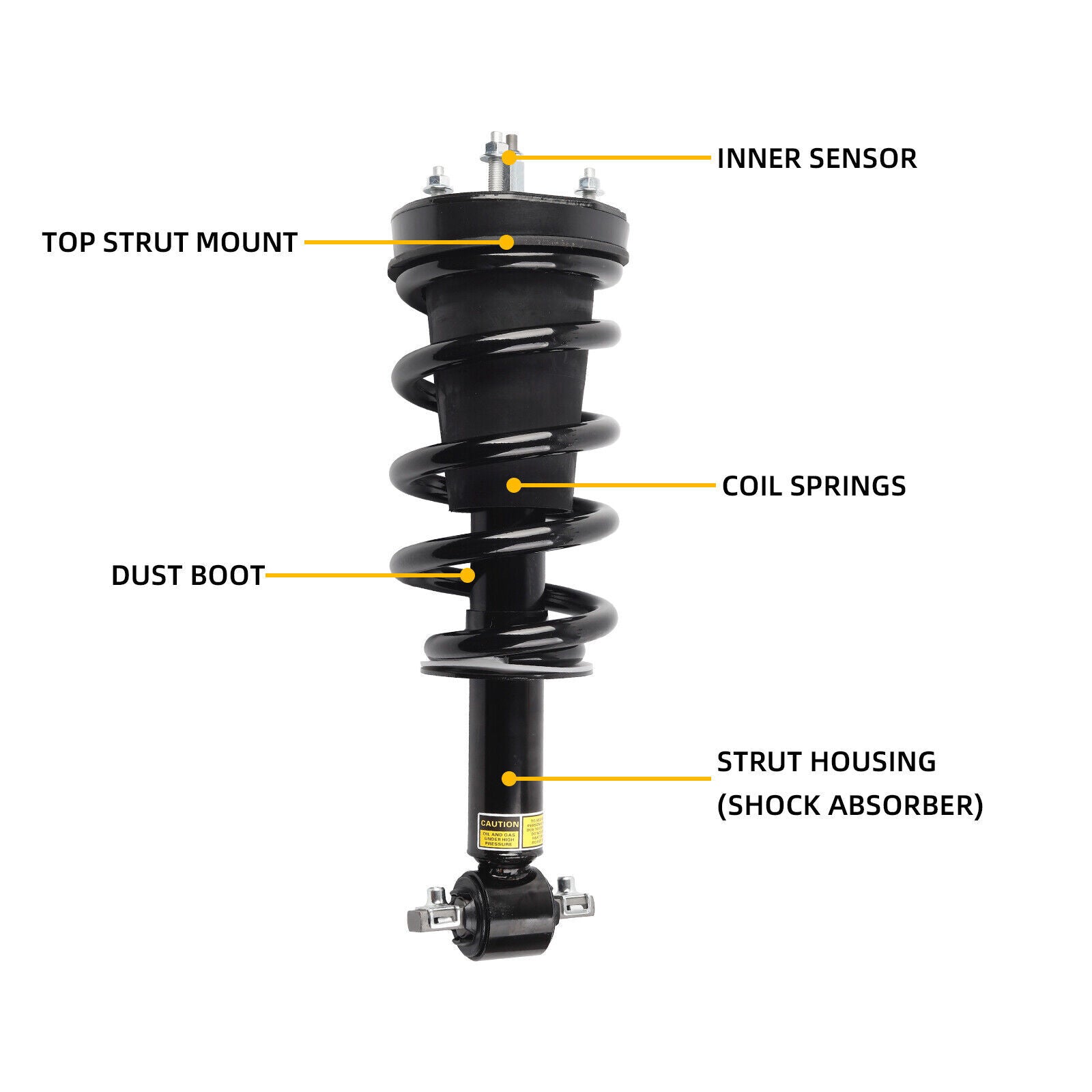 Front L/R Shock Absorber Core Magnetic 317750 Fit for Ferrari for 488 GTB Spider 2016-19