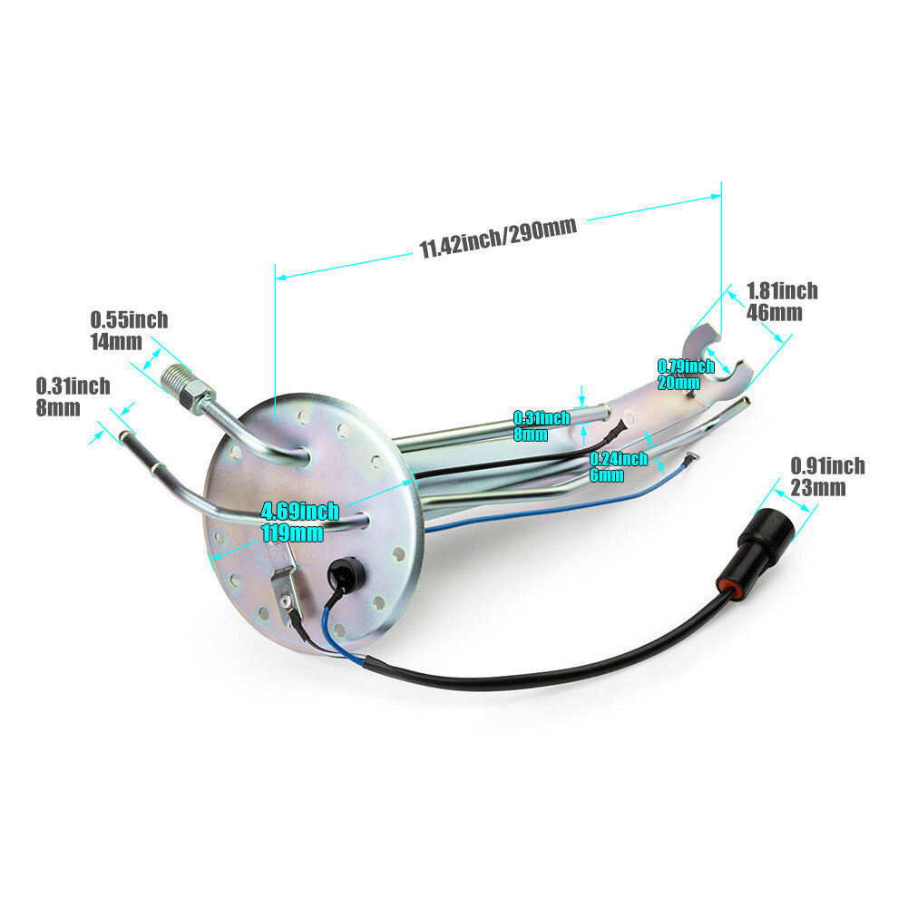 Fuel pump hose assembly suitable for Toyota pickup truck 86-92 4Runner 86-92 23206-35121