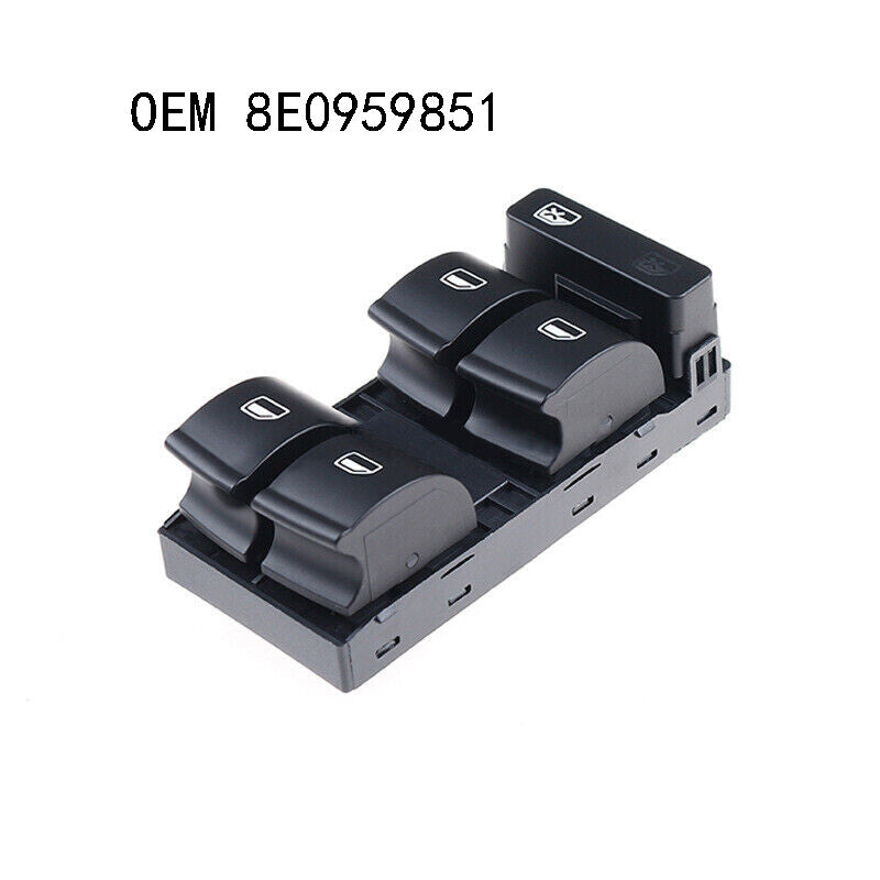 for Audi A4 B6 A4 B7 S4 RS4 Electric Master Window Control Switch 8E0959851B NEW