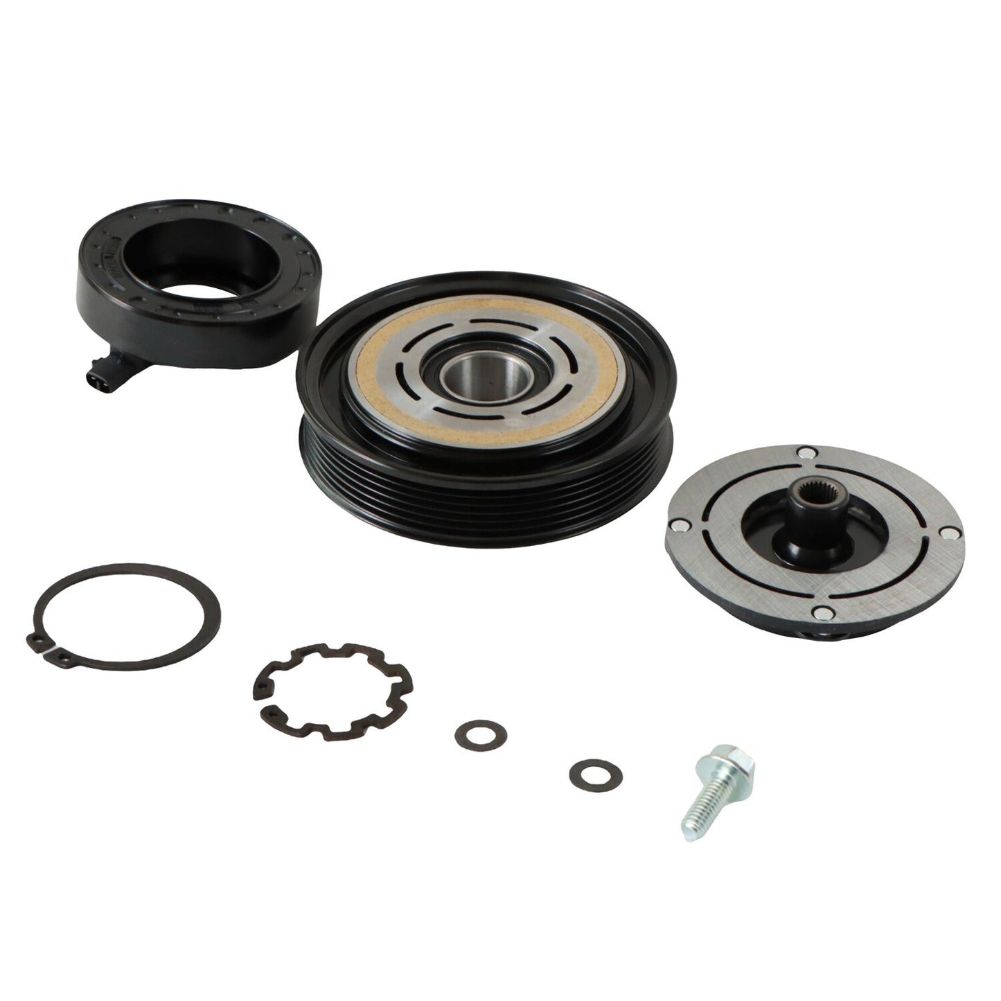 AC Compressor Clutch Kit for HONDA ODYSSEY 2008 - 2017 Pulley Bearing Coil