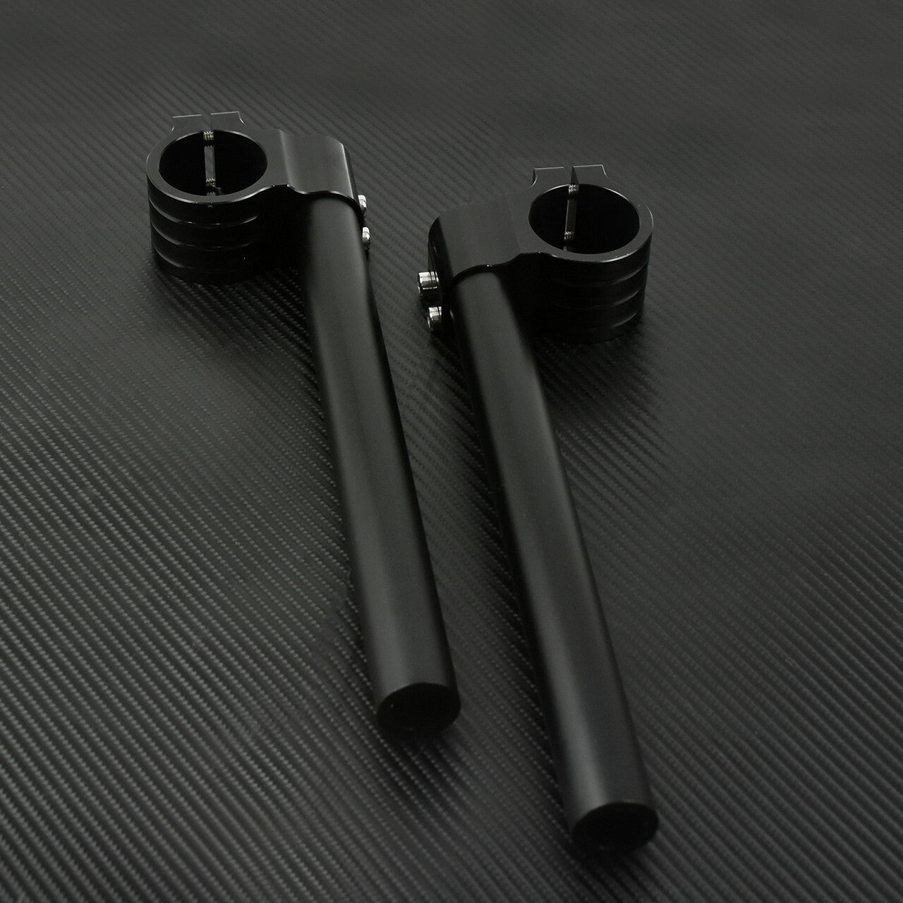 Universal 1 39mm Clip-On Handlebars Fit for Harley Bobber Chopper Cruiser Racer