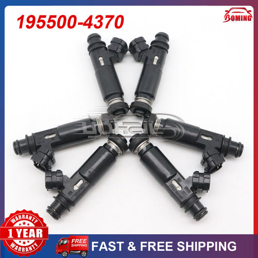 6PCS Fuel Injector 195500-4370 for Mitsubishi Montero 3.8L 2003-2006 1955004370