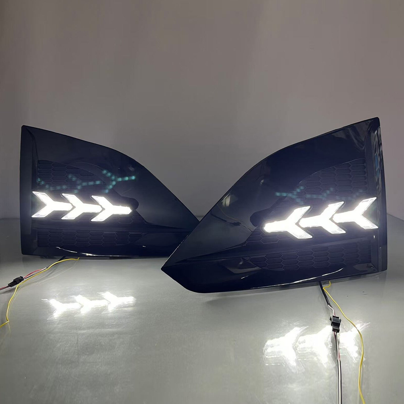 LED Daytime Running Lamp L+R Front Fog Light DRL for 2023 2024 for Nissan Altima