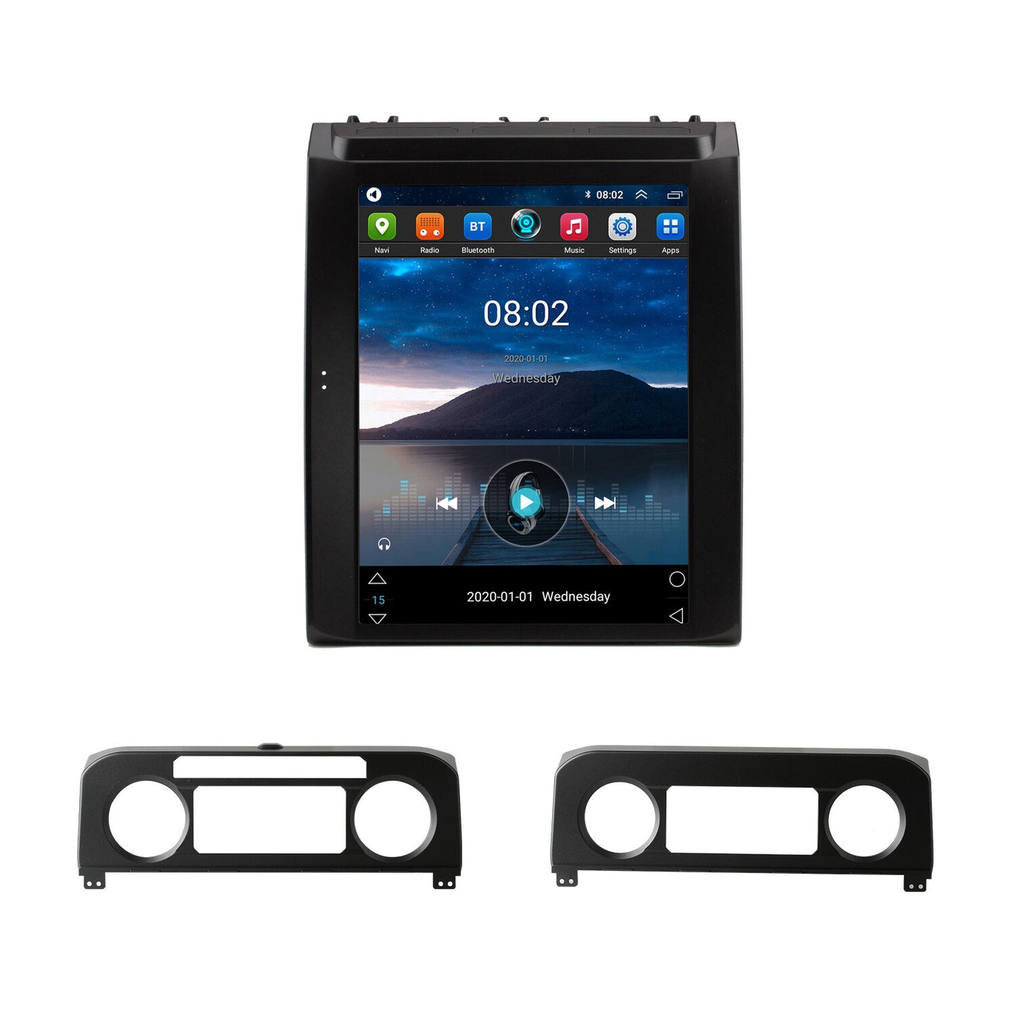 12.1 Car Stereo Radio GPS Carplay for Tesla Style Android for Ford F150 2015-2020