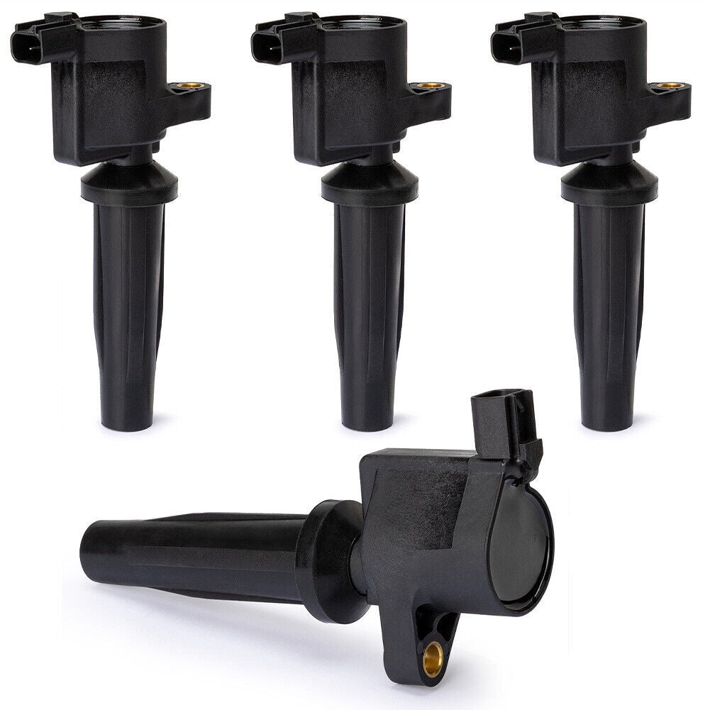 Set of 4 4M5G-12A366-BC Iginition Coil for Ford Escape Ignition Hybrid for Mazda 3 6