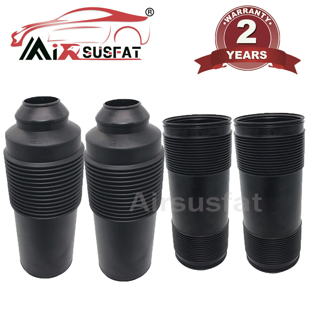 4PC Front Rear Hydraulic Strut Dust Cover for Mercedes ABC R230 SL550 SL63 AMG