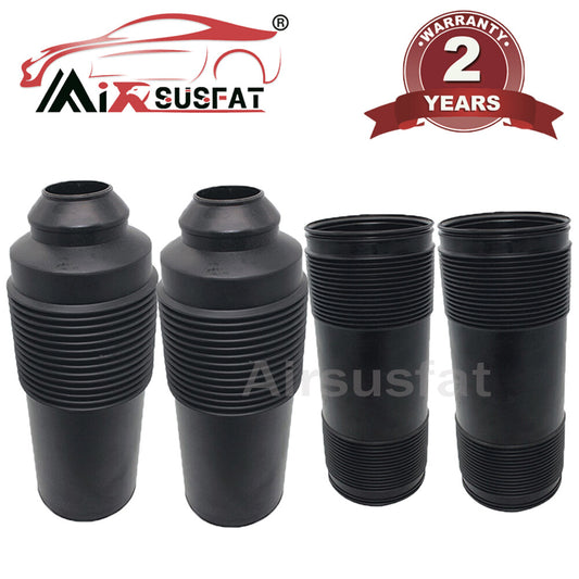 4PC Front Rear Hydraulic Strut Dust Cover for Mercedes ABC R230 SL550 SL63 AMG
