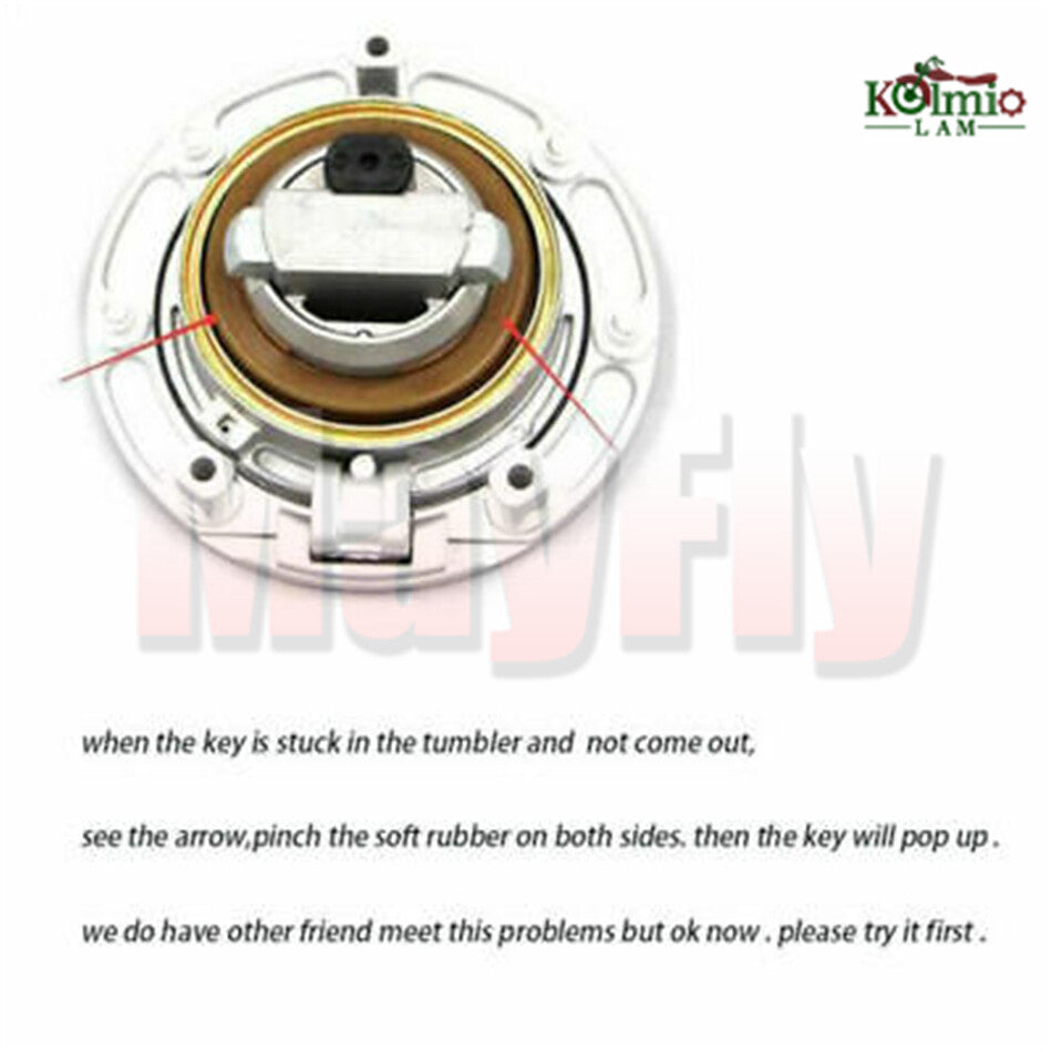 Ignition Switch Fuel Gas Cap Keys Lock Set Fit For YZF R1 1998-2003 YZF-R6 99-05
