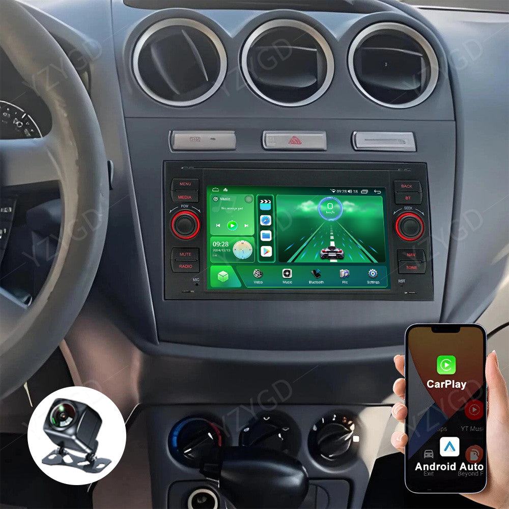 for Ford Transit Connect 2010-2012 Apple Carplay Car Stereo Radio 2+32G GPS Navi