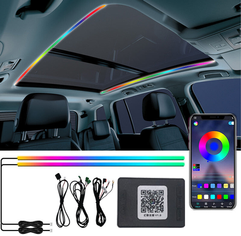Car Sunroof LED Light Atmosphere Ambient Bright Lamp Interior Light Accessories