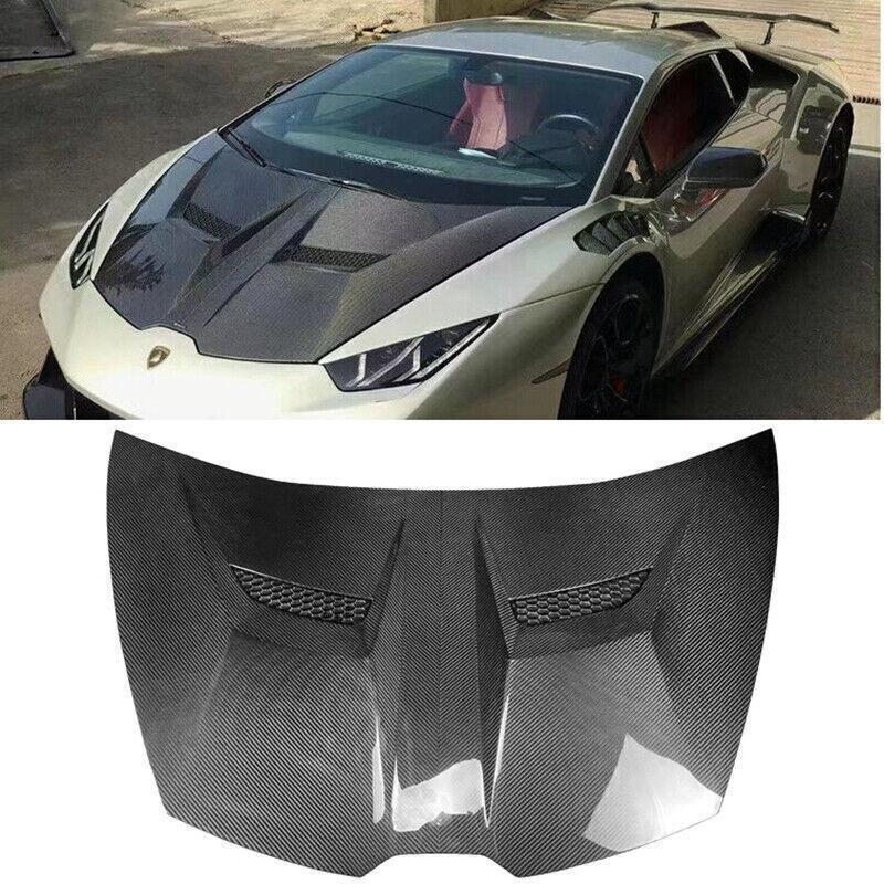 Carbon fiber front panel hood for Lamborghini for Huracan LP580 LP610 Vstyle
