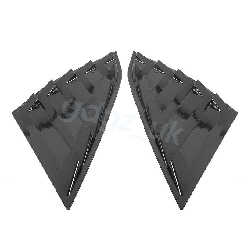 Rear Side Window Louvers Side Window Vent Shade Cover For 2018-2022 for Honda Accord