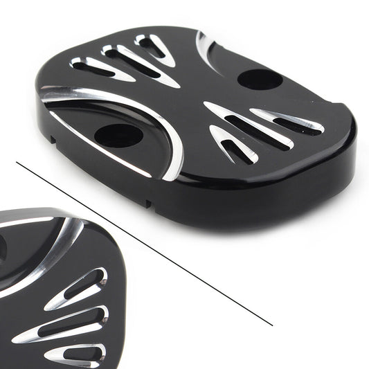 Rear Brake Master Cylinder Cover Fit for Harley Electra Glide Road King FLHT US