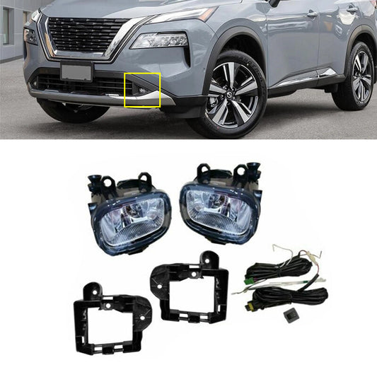 One set of front bumper fog light signal light wiring harness suitable for Nissan Rogue 2021 - 2023