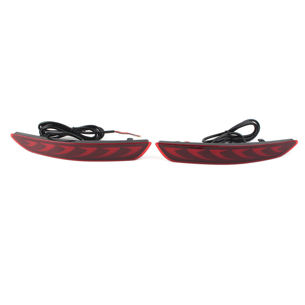 Rear Bumper Brake Light Dynamic Turn Signal Light Fit for Mazda3 Axela 2019-2021