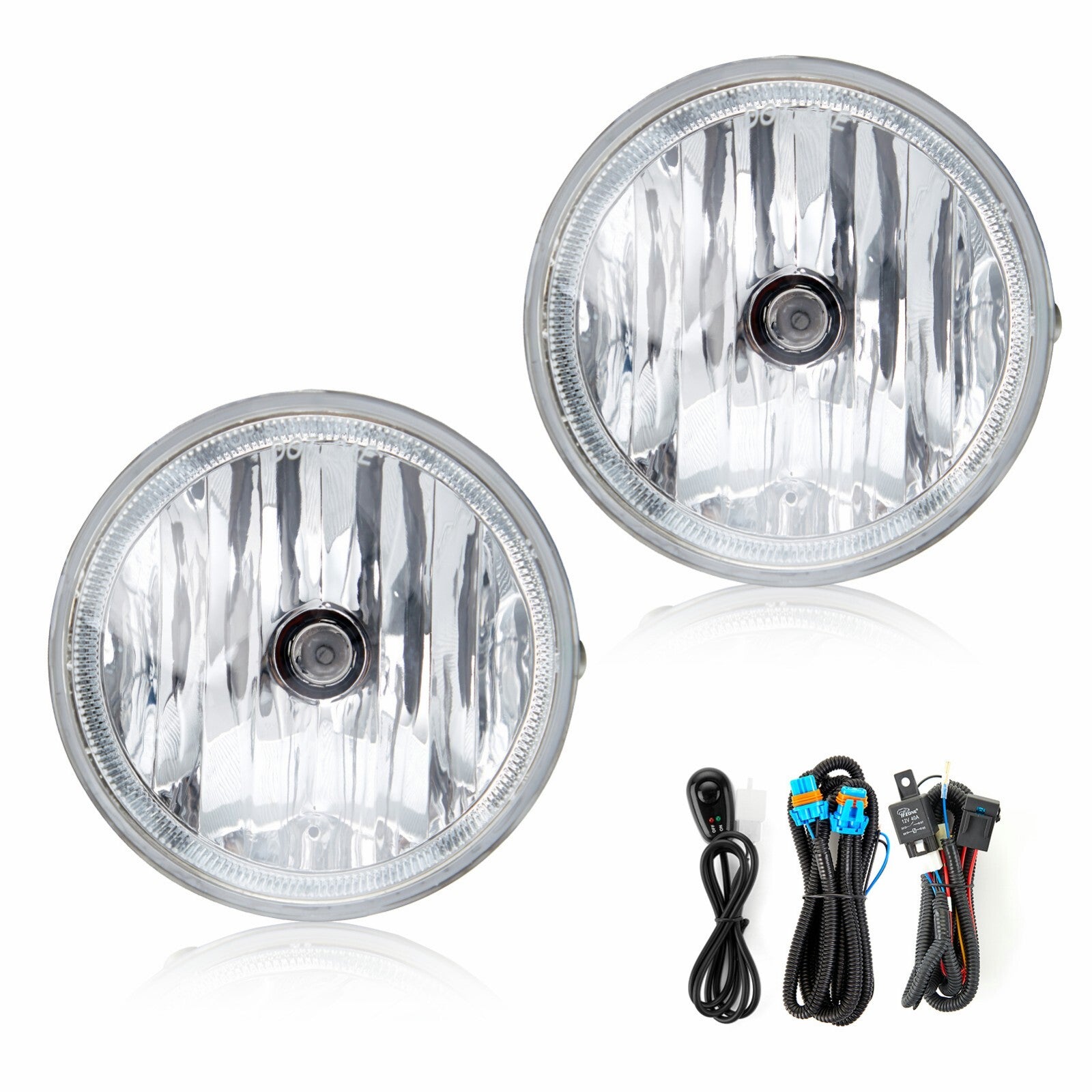 Suitable for 2005-2011 for Toyota Tacoma front bumper fog lights (1 pair, approximately 1 pair).