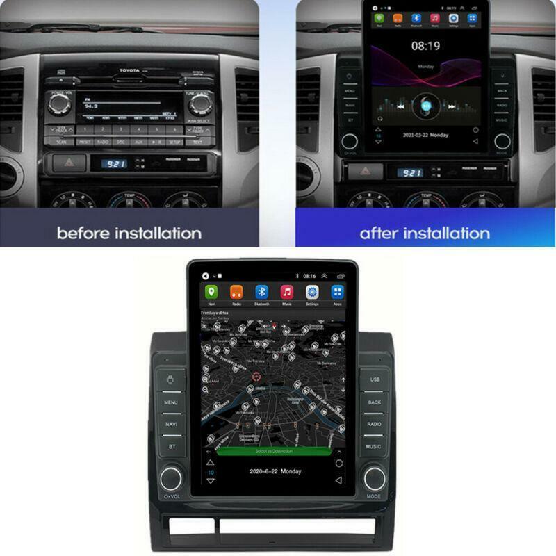 LHD Stereo Radio Android 10.1 GPS Head Unit For 2005-2013 for Toyota Tacoma Hilux
