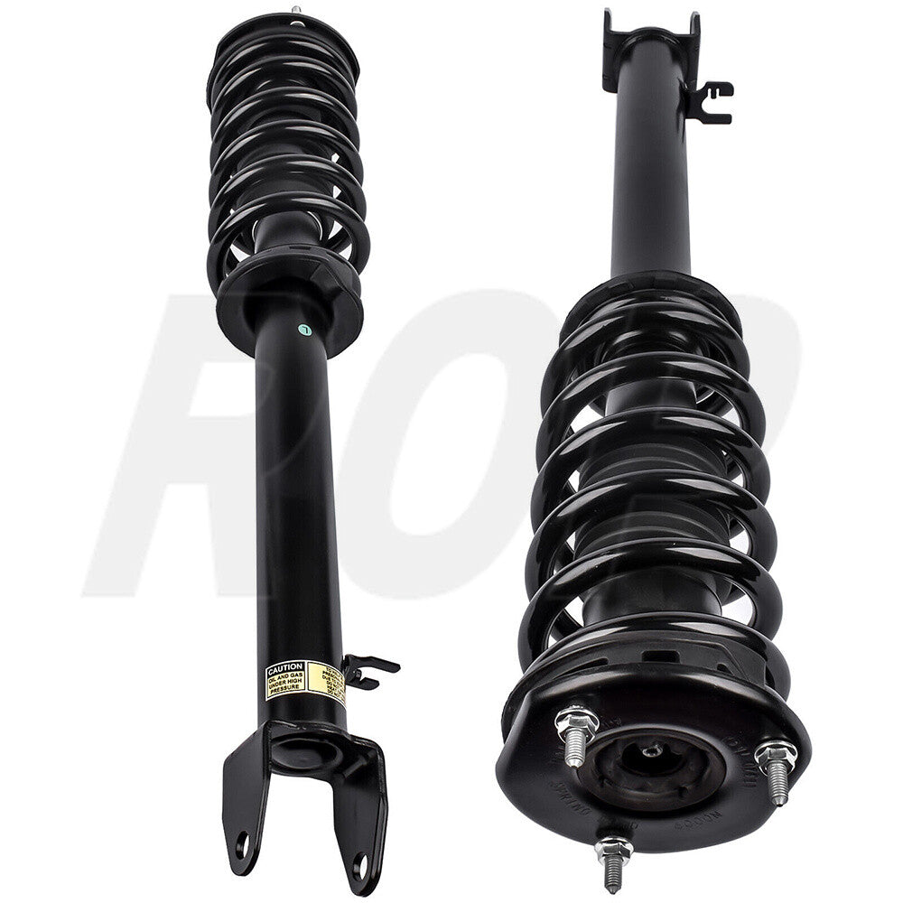 2X Front Shock Struts Assembly Coil Spring Fit for Tesla for Model S 2WD 101561900 11-16