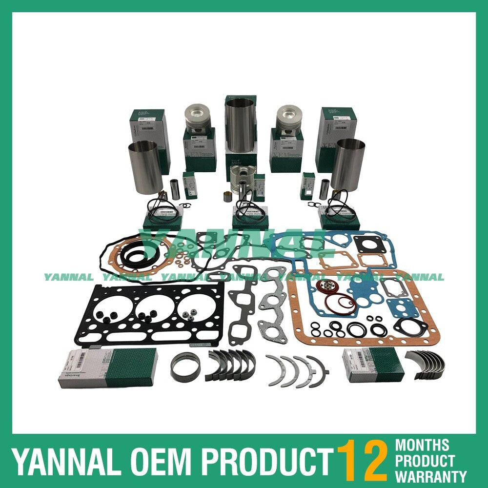 D1703 Engine Overhaul and Reconstruction Kit for Kubota D1703 Engine Spare Parts
