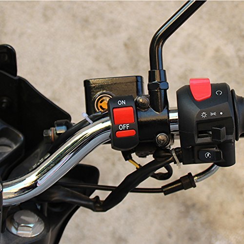 Motorcycle switch button handlebar mount suitable for Dirt Kill light switch flame output