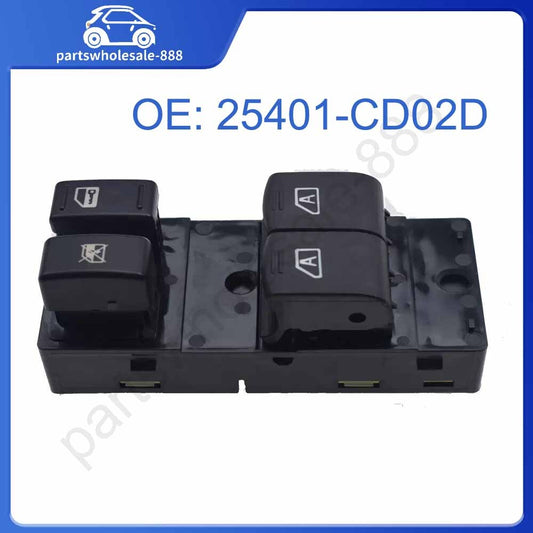 Power Master Window Switch Front Driver For 03-08 for Nissan 350Z 05-07 for Infiniti G35