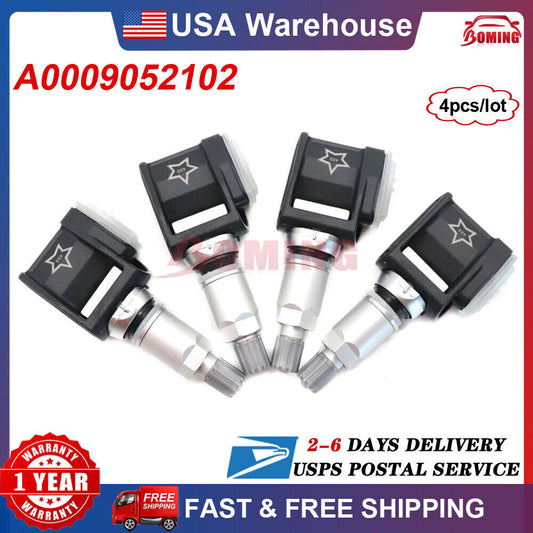 4PCS TPMS Tire Pressure Sensor A0009052102 for Mercedes-Benz W213 E-class CLS US