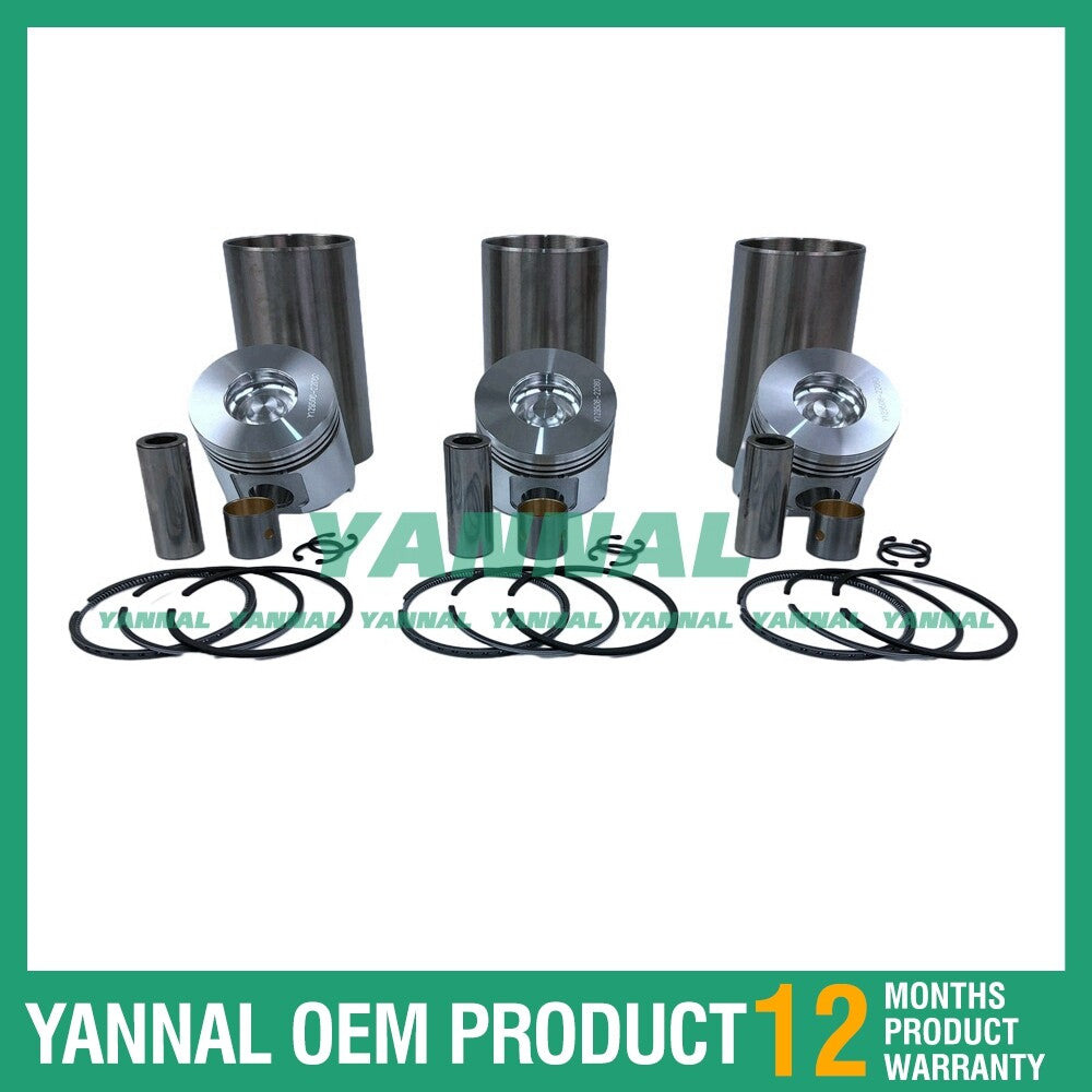 new STD Yanmar 3TNV84 rebuild and overhaul kit with piston rings