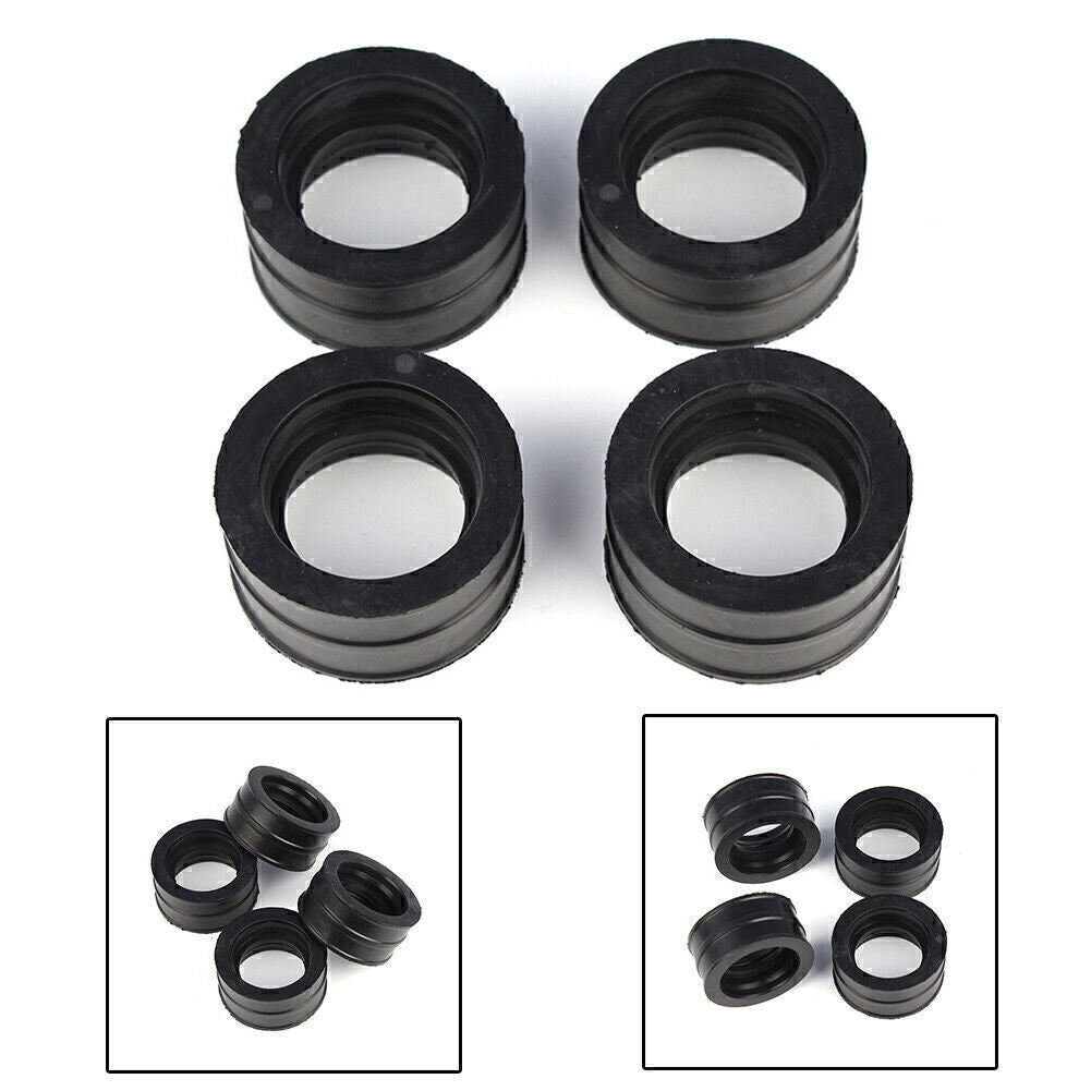 4x Motor Carburetor Intake Boot Joint Replace for Honda VF700F Interceptor 84-85