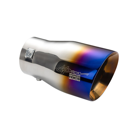 Universal 3'' ID 4'' OD Exhaust End Tips Exhaust Tip Blue End Tip Screw on Tip