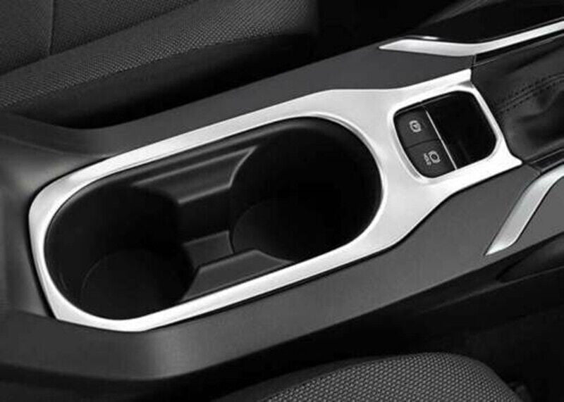 for Toyota for Corolla 2019-2022 Stainless Steel Middle Console Water Cup Frame Trim