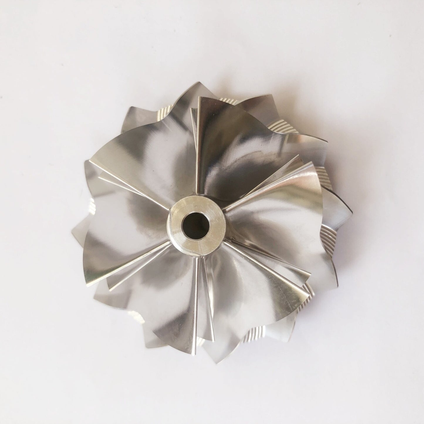 GT15-25 reverse 49.62/61.00mm 6+6 blades performance Billet compressor wheel