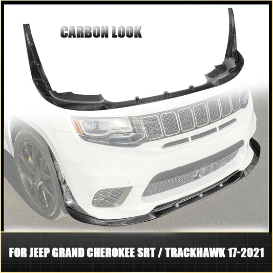 Front Bumper Lip W/ Winglet for Jeep Grand Cherokee SRT / Trackhawk 2017-2021