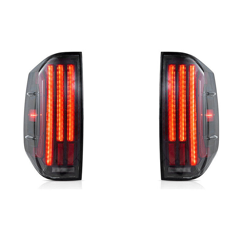 1 Pair Tail Lights For 2014-2021 for Toyota Tundra FULL LED Rear Lamps W/Dynamic