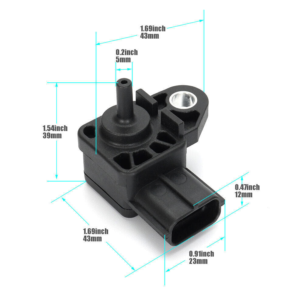 New for Mazda 3 2004-2005 for Mazda 6 2003-2007 for Mazda RX-8 2004-2007 MAP Sensor