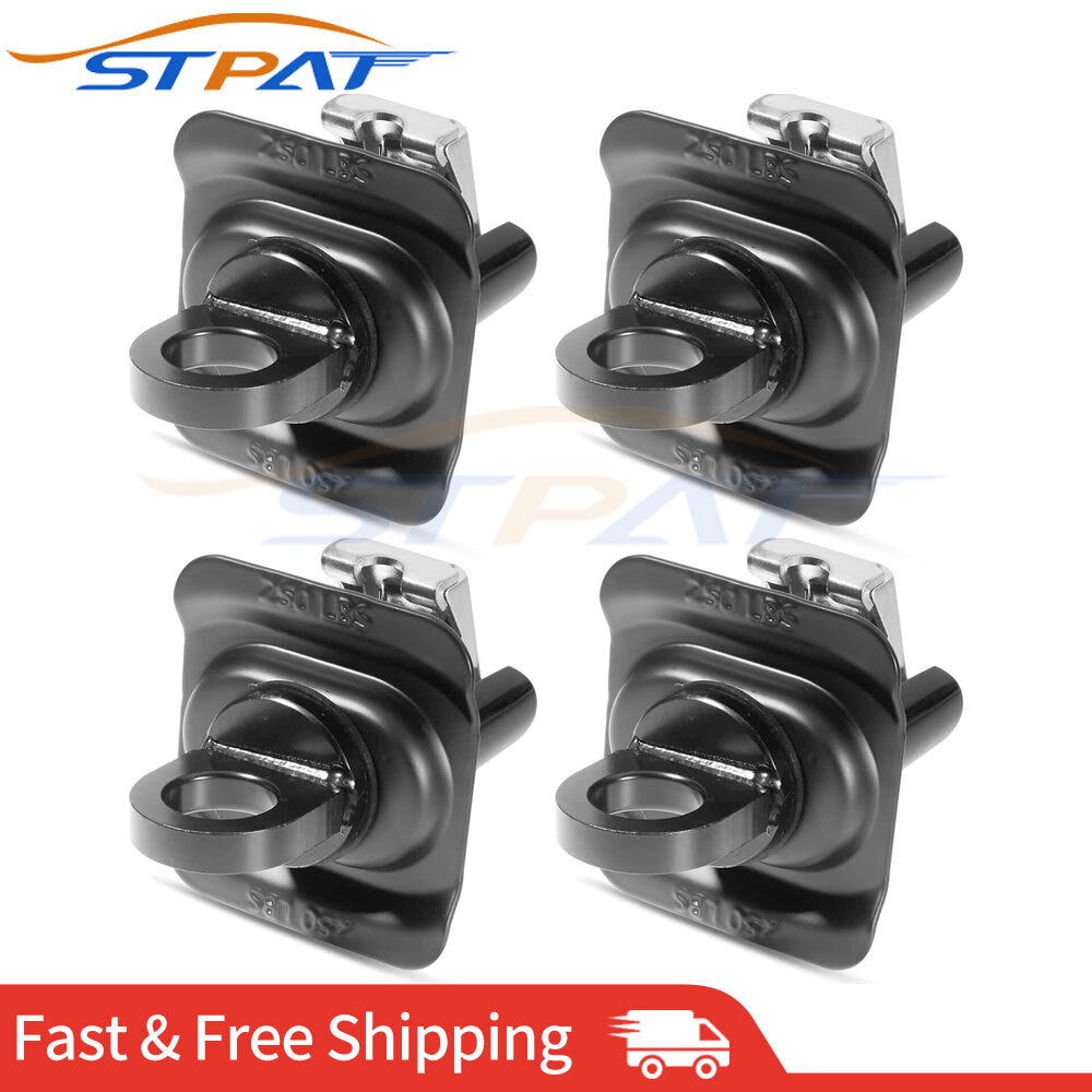 4Pcs Truck Bed Tie Down Anchors 23146899 For 2014-24 for Chevy Silverado for GMC for Sierra