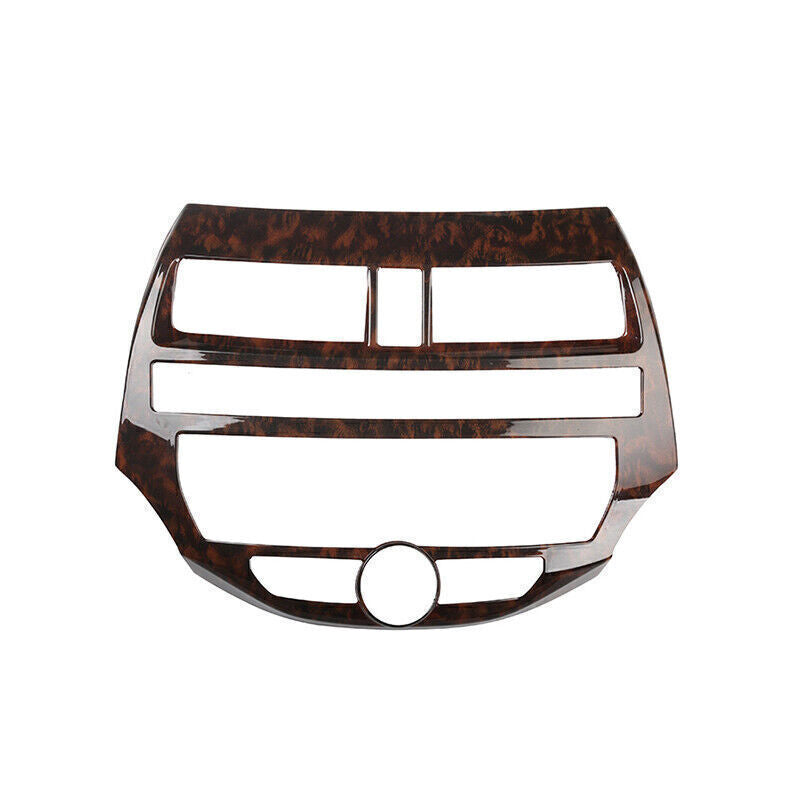 1PCS Wood Grain Console AC Switch Panel Trim for Honda Accord Crosstour 2008-12