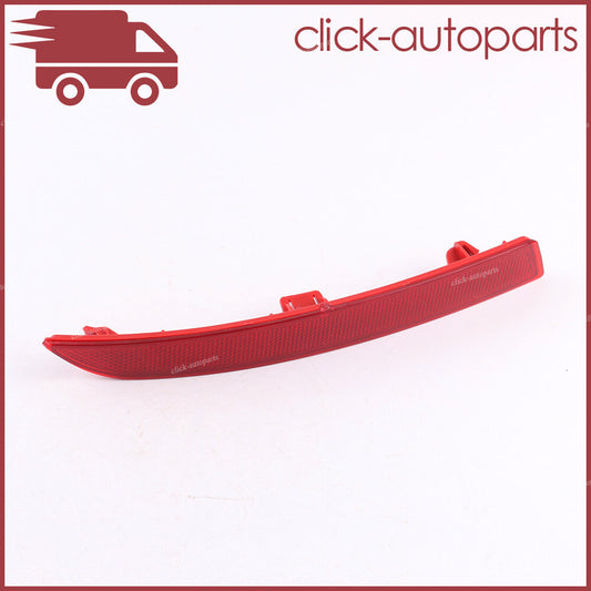Rear For 2014-2017 for BMW 5 Series F10 F18 LCI Bumper Red Reflector Trim Left Side