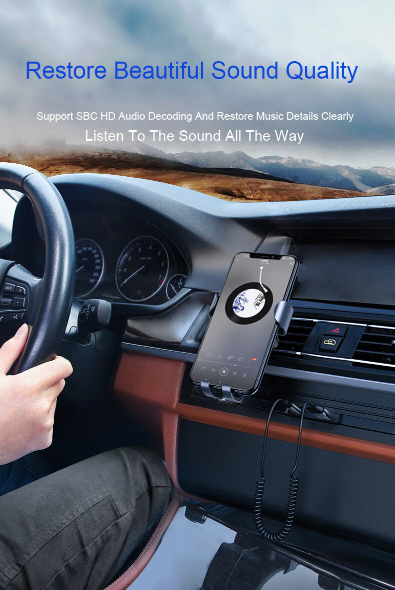 Wireless Bluetooth AUX Adapter Transmitter 3.5mm Jack Audio Music Car Handsfree