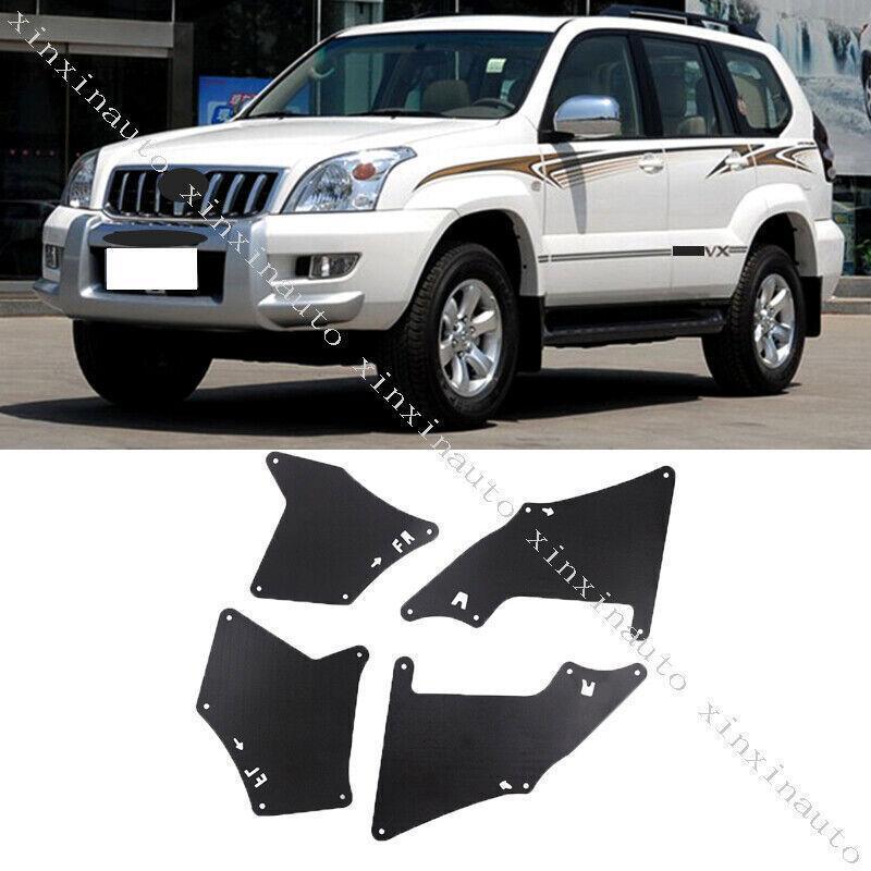 Fender Liner Splash Guard 4Pcs Fit for Toyota for Land Cruiser Prado FJ120 03-09