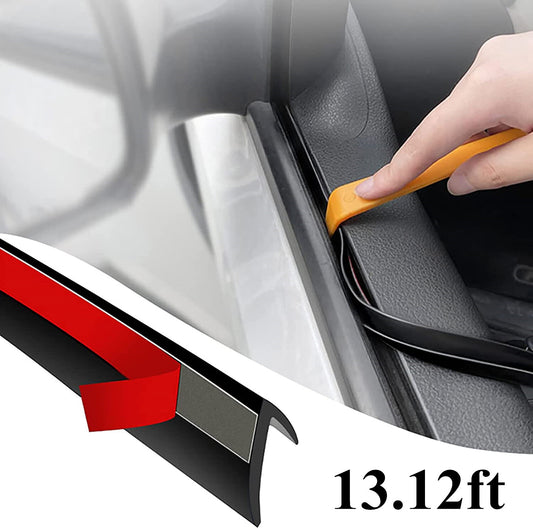 13ft for Chevrolet V Shape Car Side Window Door Trim Edge Moulding Sealing Strip