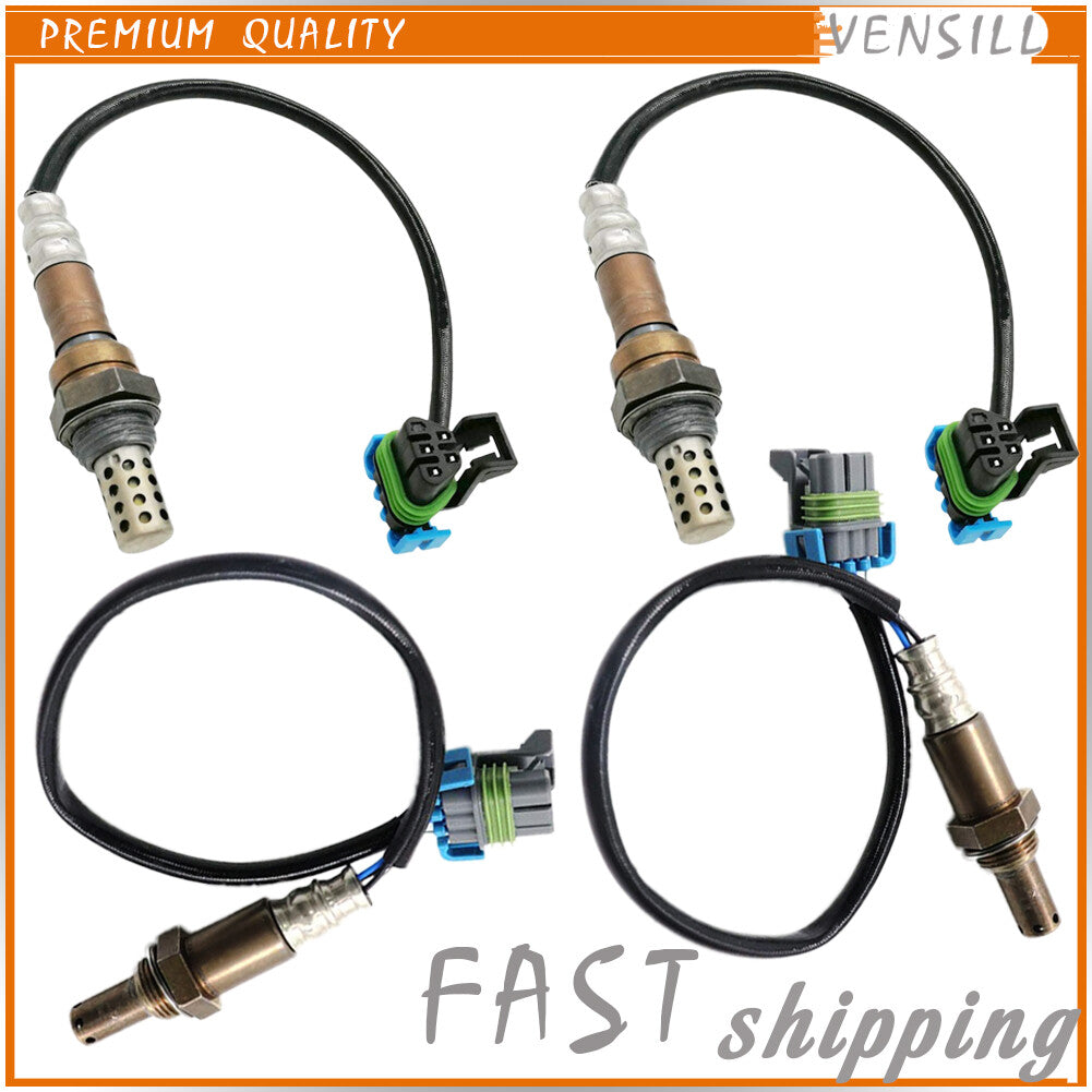 4PCS Oxygen Sensor For 2008-2012 for Chevrolet Express 1500 2500 for GMC Savana 1500
