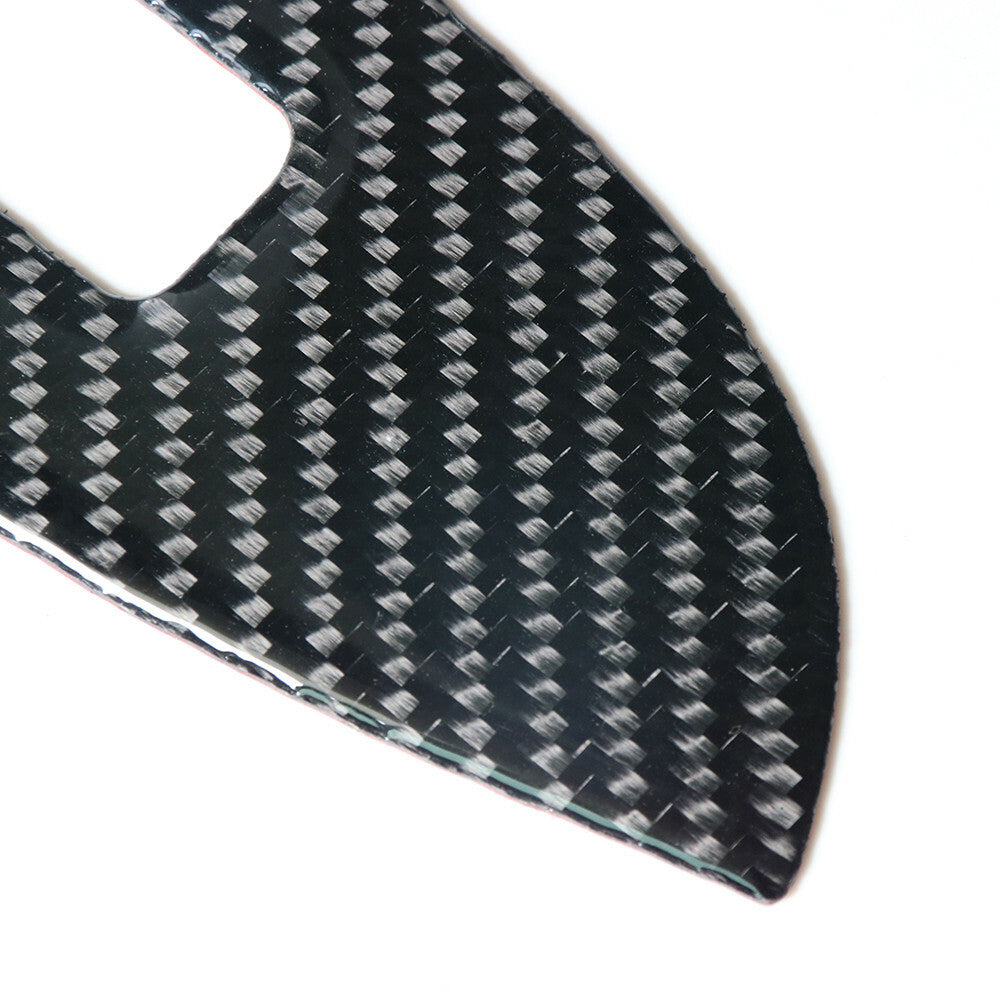2x Carbon Fiber Front Window Switch Panel Trim for Suzuki Grand Vitara 2006-2013