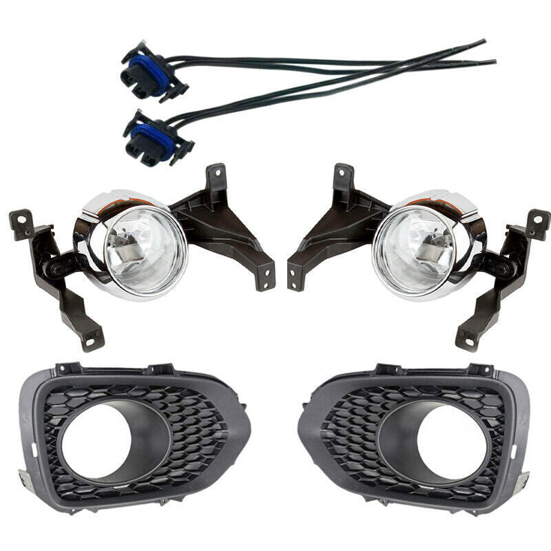 for KIA Sorento 2010 2011 2012 1Pair Front Bumper Fog Light Lamp Cover Connector