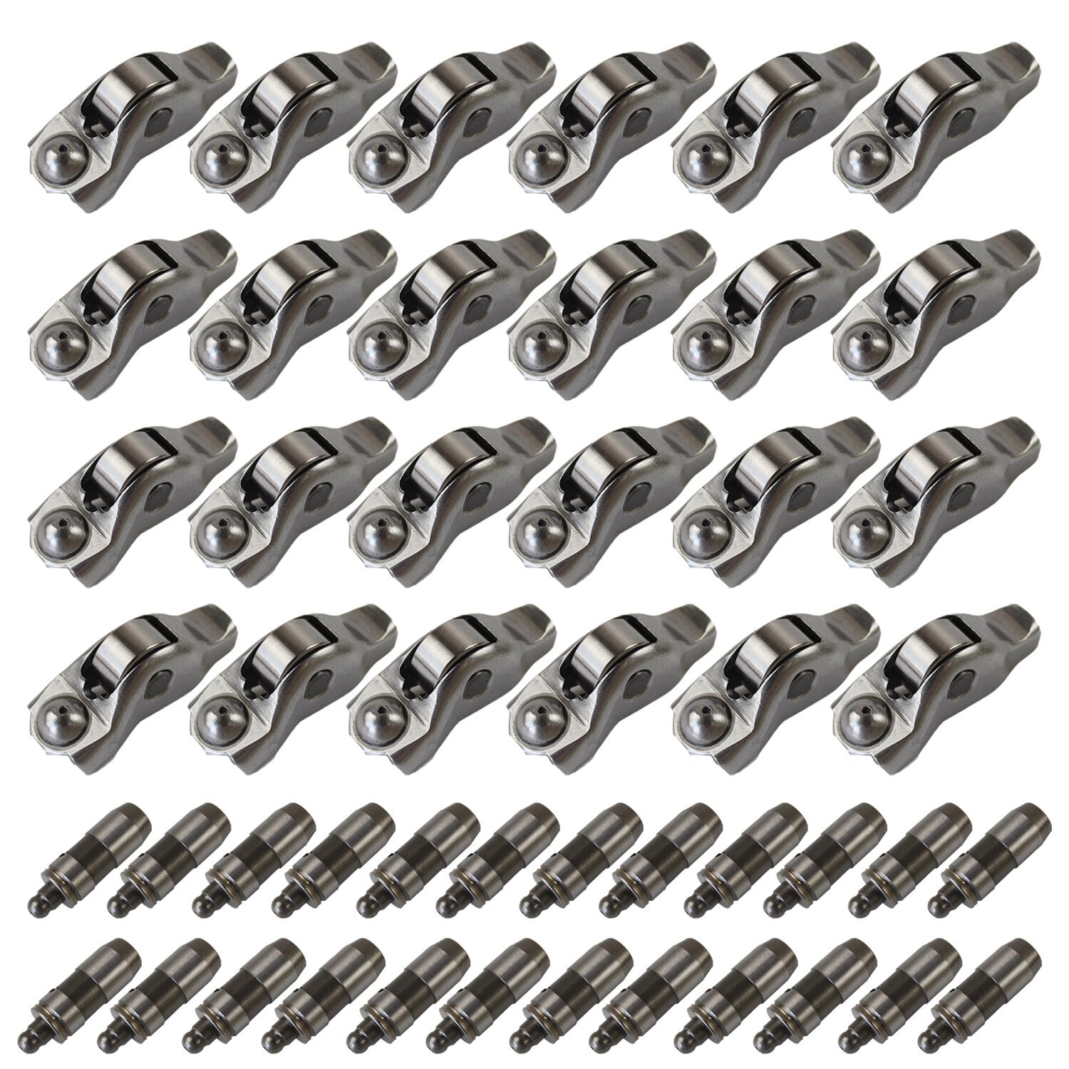 Engine Rocker Arm And Lifters Set Fit 2004-2010 for Ford Explorer 4.6L 5.4L 6.8L 24V