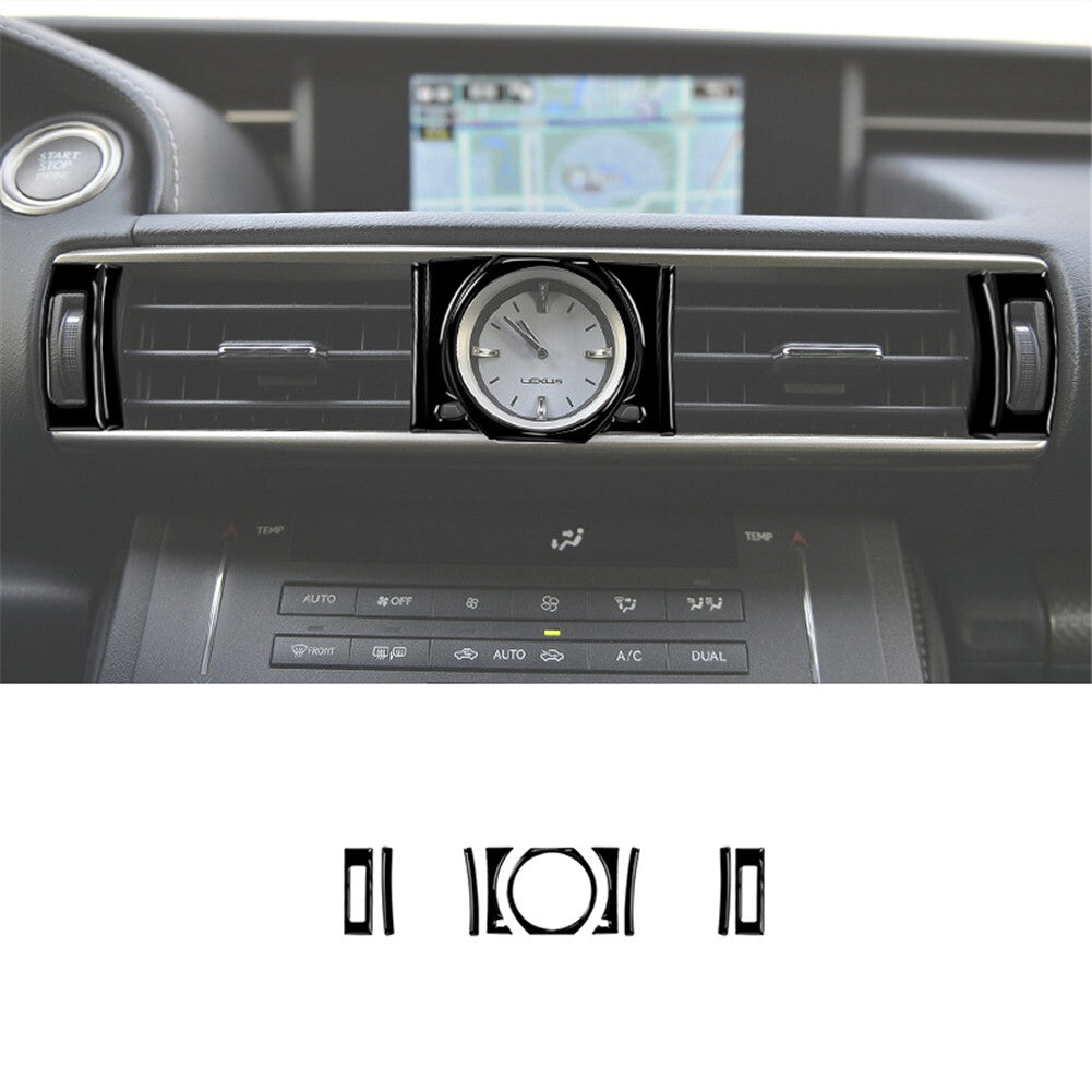 Gloss Black Interior Full Set Cover Trim Kit for Lexus RC300 350 200T 2015-2020