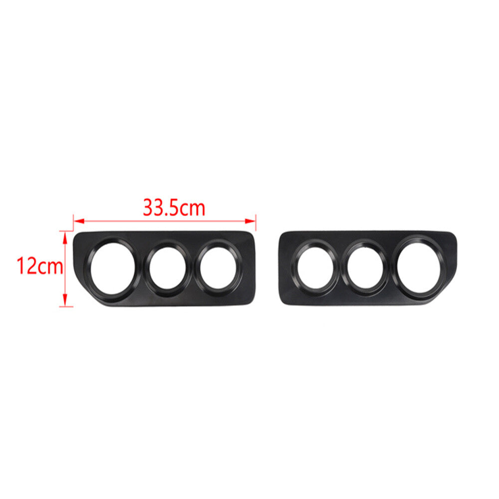 Fit for Suzuki for Jimny 2019-2023 Rear Taillight Lamp Protect Guard Cover ABS Black