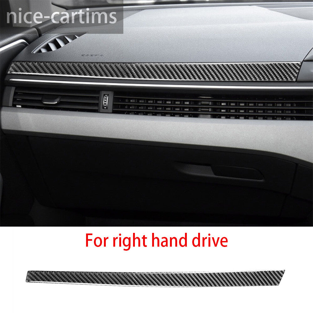 Fit for Audi A4 A4L B9 2017-19 RHD Center Console for Co -pilot Dashboard Panel Cover